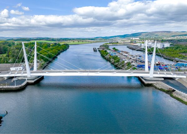 Clyde waterfront and Renfrew riverside, Scotland, UK