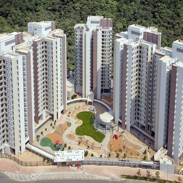 Fire service quarters, Pak Shing Kok, Hong Kong