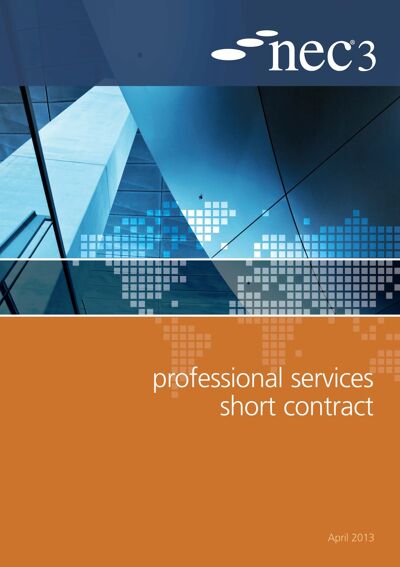 NEC3: Professional Service Short Contract (PSSC)