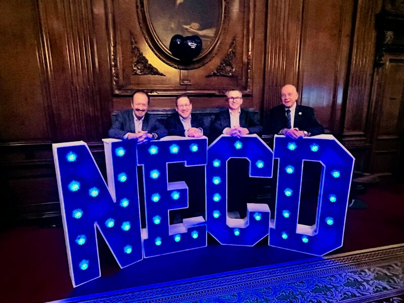 Celebrating the launch of NEC Digital
