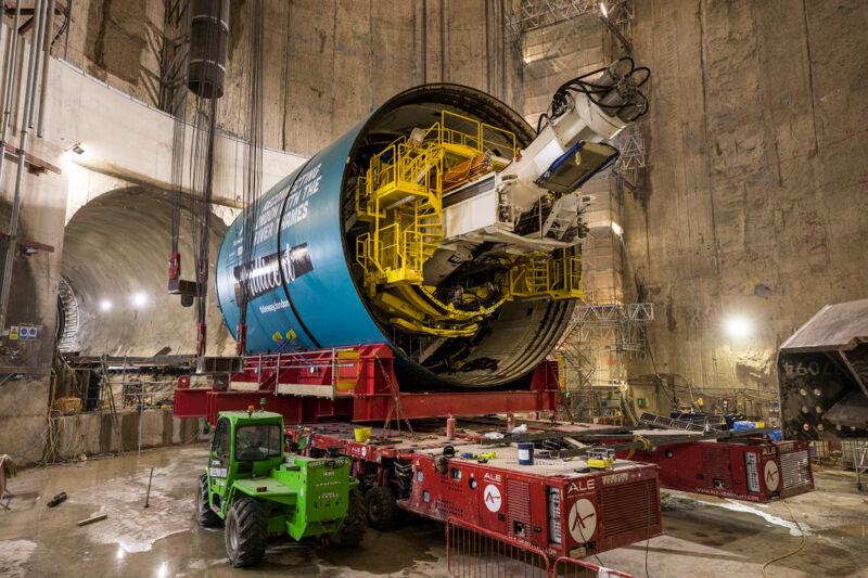 Tideway Tunnel Boring Machines Set to Drill