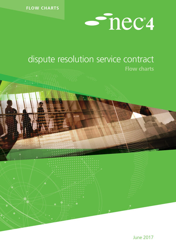 NEC4: Dispute Resolution Service Contract Flow Charts