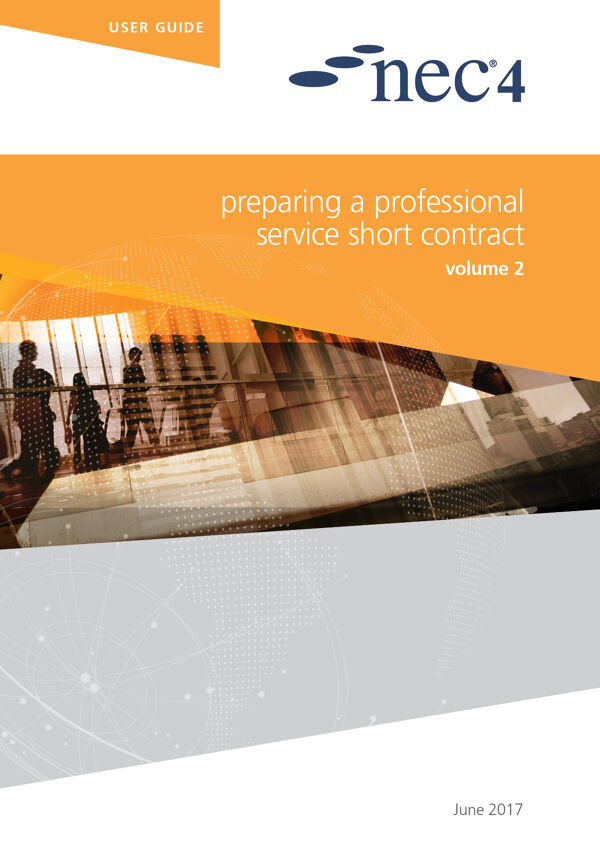 NEC4: Preparing a Professional Service Short Contract