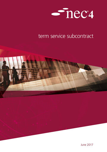 The NEC4 Term Service Subcontract (TSS) is for appointing a term service subcontractor where the contractor has been appointed under an NEC4 Term Service Contract (TSC) or other NEC4 main contract. It is for appointing a subcontractor over a fixed period to provide an ongoing maintenance, repair or other service for an operational asset, including one-off tasks.