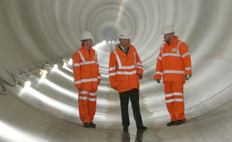Lee Sewage Tunnel, UK