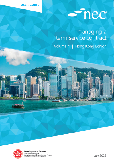 NEC: Managing a Term Service Contract (TSC) Hong Kong Edition