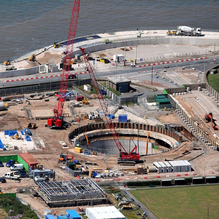 Anchorsholme outfall and pumping station, Lancashire, UK