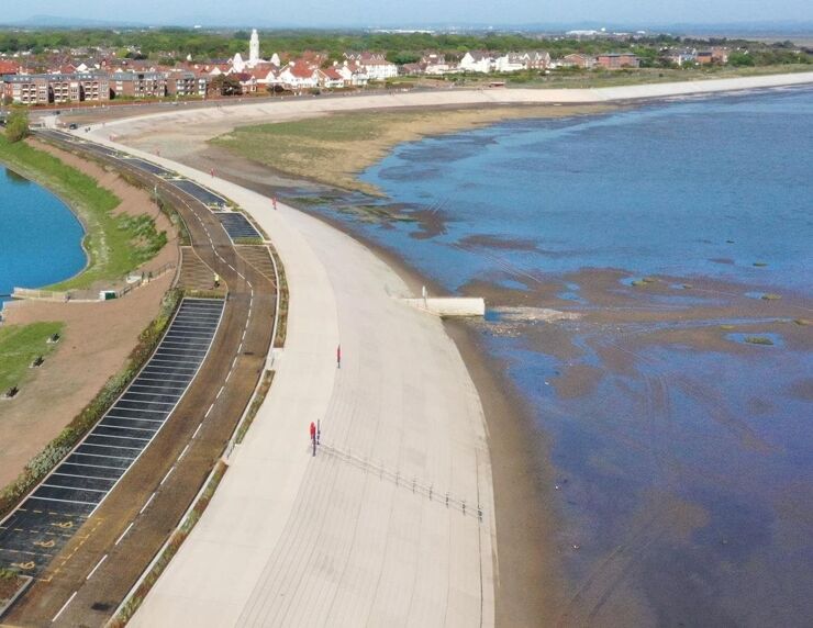 Fairhaven coast protection, Fylde, UK