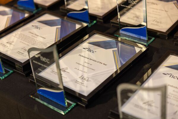 Martin Barnes 2025 Awards honour NEC projects, parties and people