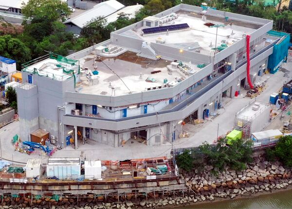 Expansion of Sha Tau Kok Sewage Treatment Works, Hong Kong