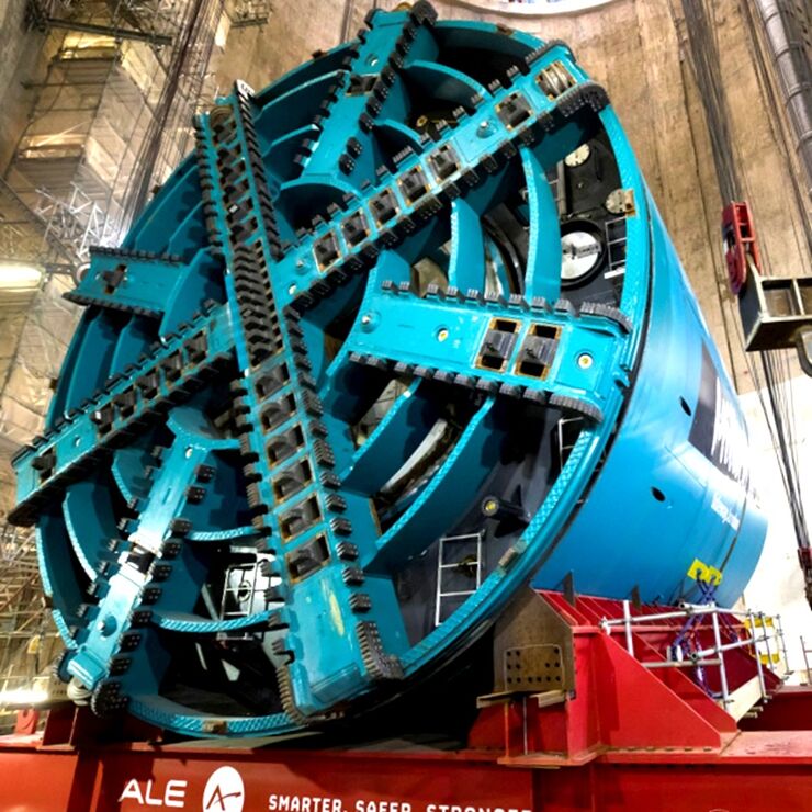 Tunnel Boring Machines, Thames Tideway, London, UK