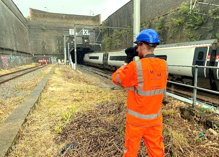 Recording heritage assets around Euston Station, UK