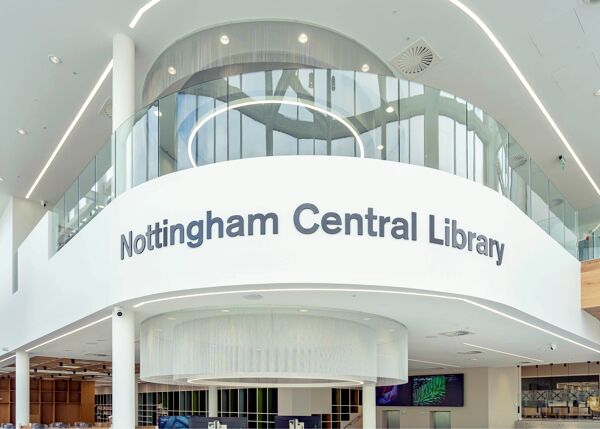 Nottingham Central Library, UK