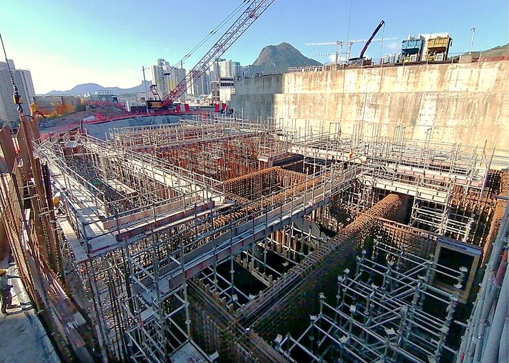 District grey-water treatment plant, Anderson Road Quarry, Hong Kong