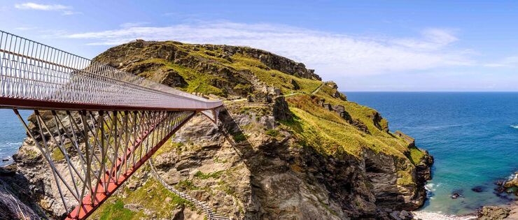 NEC-procured award-winning Tintagel footbridge reopens in Cornwall, UK