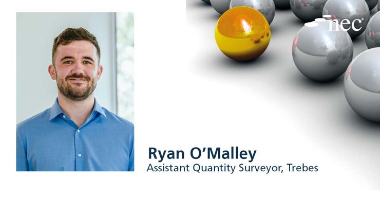 An interview with Ryan O'Malley, Assistant Quantity Surveyor for Trebes