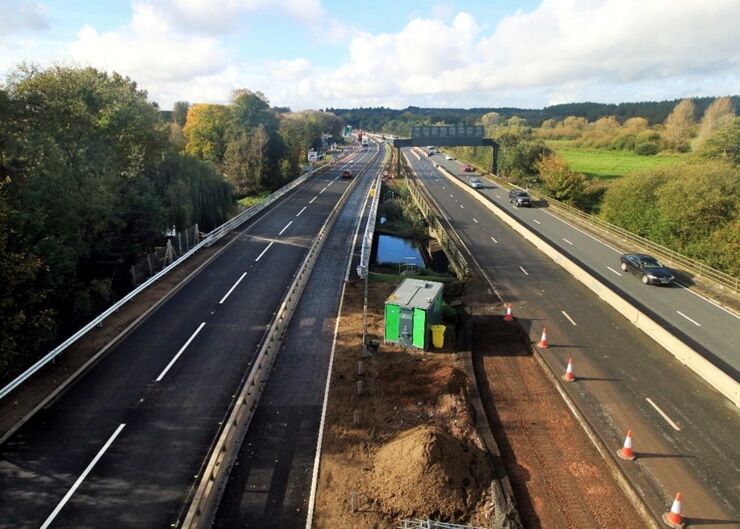 A31 Ringwood bridge replacement and road widening, UK