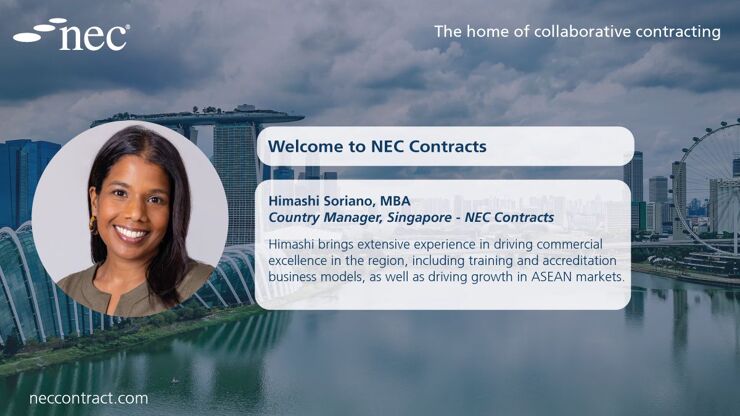 A new era for NEC Contracts in Singapore