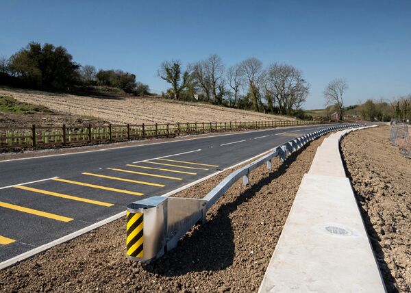 B4069 Lyneham Banks landslide stabilisation, Wiltshire, UK