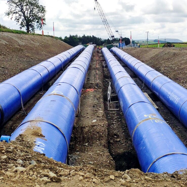 Hallbank aqueduct tunnel replacement, Cumbria, UK