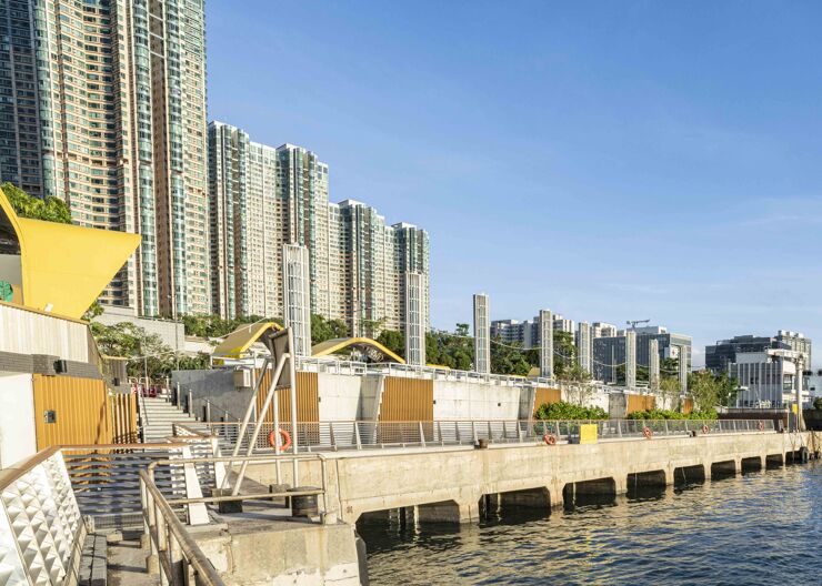 Dry weather flow interceptor, Tai Kok Tsui, Hong Kong