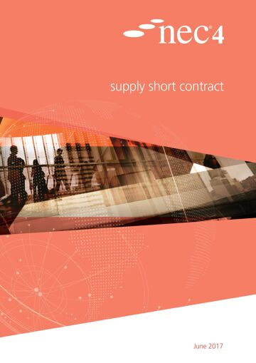 The NEC4 Supply Short Contract (SSC) is a simpler alternative to the NEC4 Supply Contract (SC). It is for local and international procurement of goods that do not require sophisticated management techniques and impose only low risks on both the buyer and supplier.