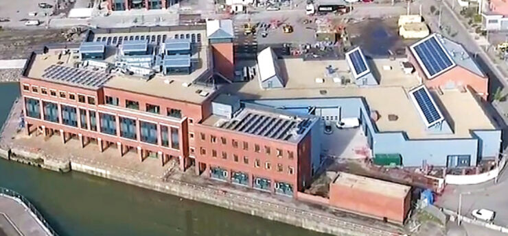 Welsh waterfront campus