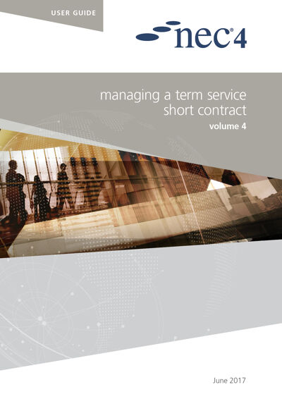 NEC4: Managing a Term Service Short Contract