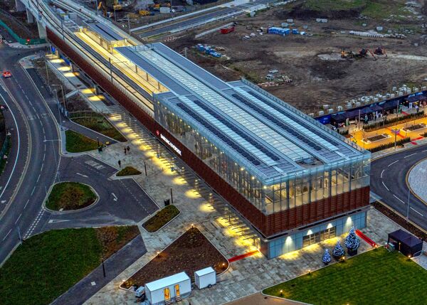 Barking Riverside Station, London, UK