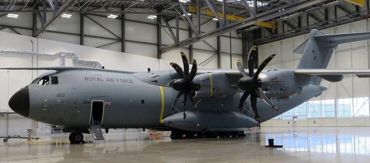 Brize Norton A400M hangar, UK