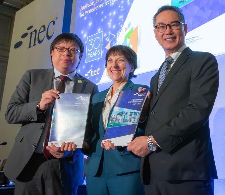 Development Bureau launches Hong Kong Edition of NEC ECC