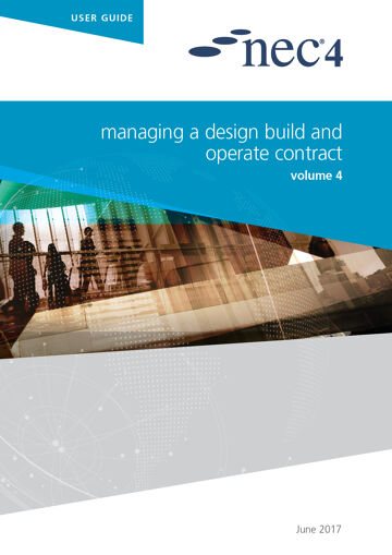 This document will provide guidance on the contract management for a Design Build and Operate Contract.