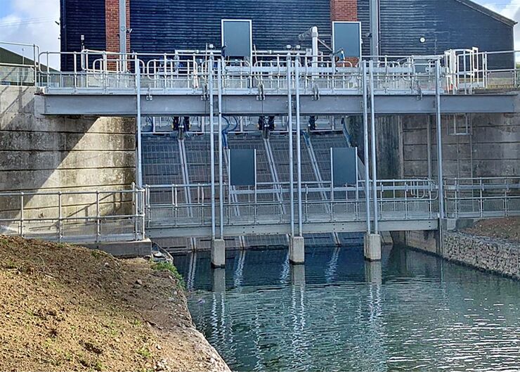 Southern Water eel screens, UK