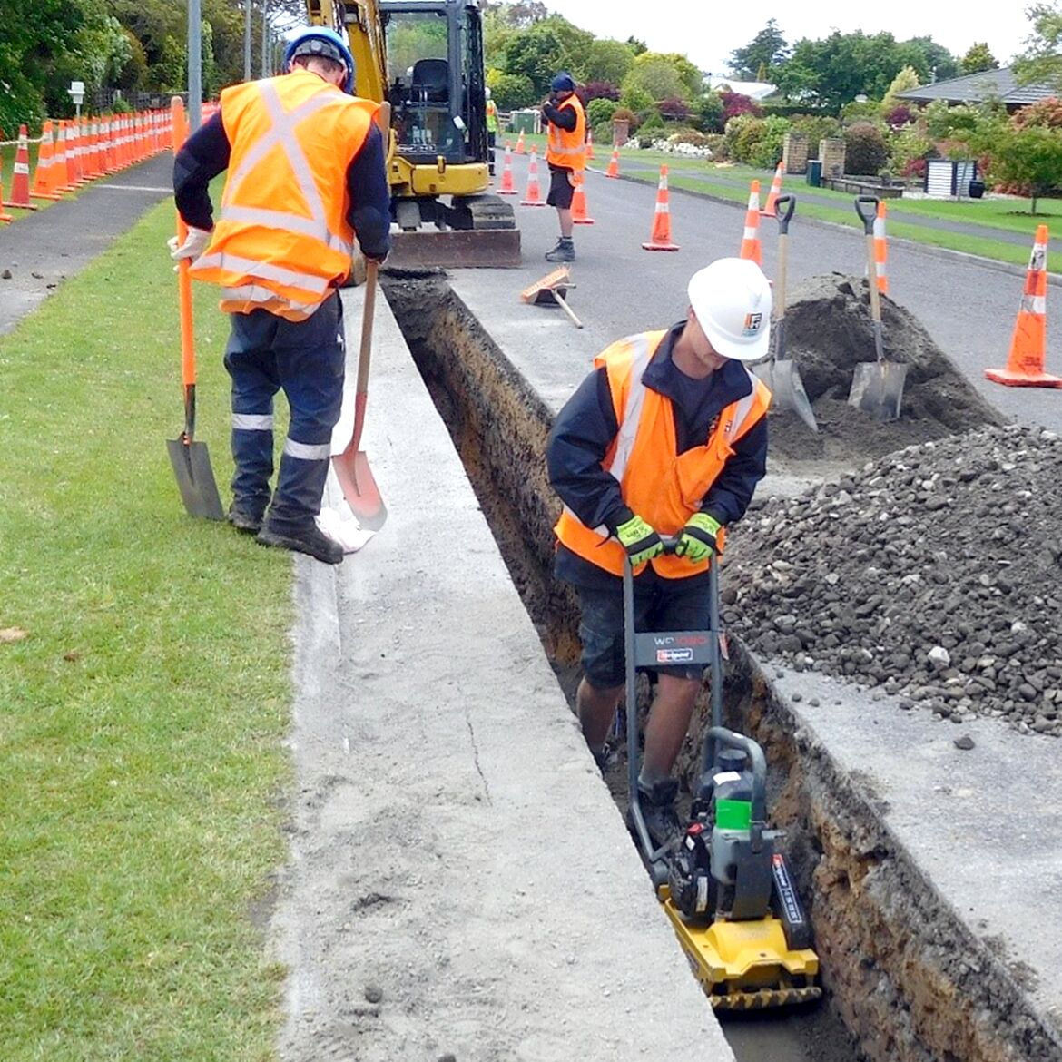 Inglewood water mains renewal, New Plymouth, New Zealand