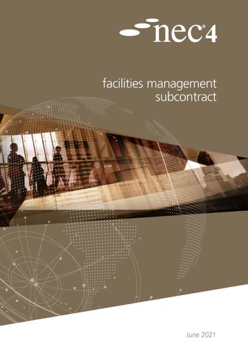 NEC4: Facilities Management Subcontract is used for the appointment of a subcontractor to provide a facility management service. 