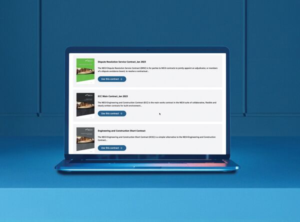 NEC Digital enables users to draft and tender NEC contracts online