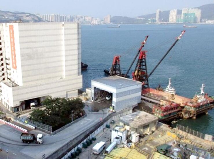 Chai Wan and Mui Wo public fill reception facilities, Hong Kong